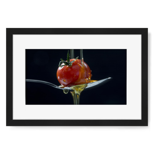 Tomate und Olivenöl