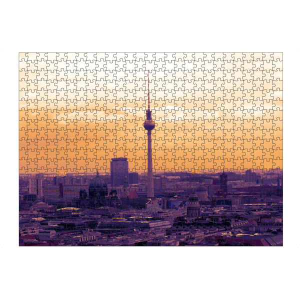 artboxONE Puzzle "Berlin Skyline at Sunset" artboxONE - Städte / Berlin,Reise,Architektur