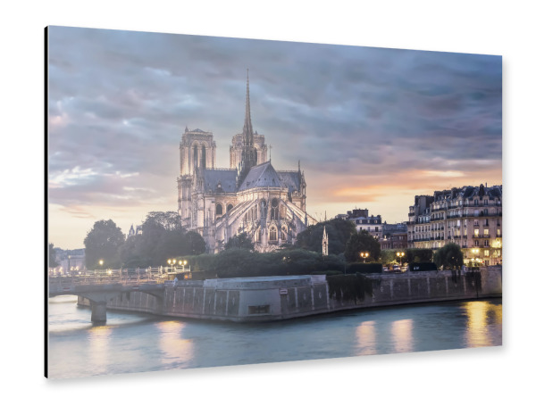 Alu-Dibond "Notre-Dame de Paris" 30x20 cm artboxONE