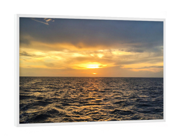 Poster mit weißem Rahmen "Endless West Indies" artboxONE - Natur,Reise,Reise / Strand und Meer,Unterwasser,Reise / Länder
