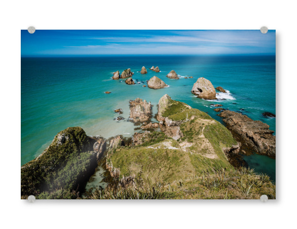 Acrylglasbild "Nugget Point - Neuseeland" artboxONE - Natur,Reise,Reise / Strand und Meer