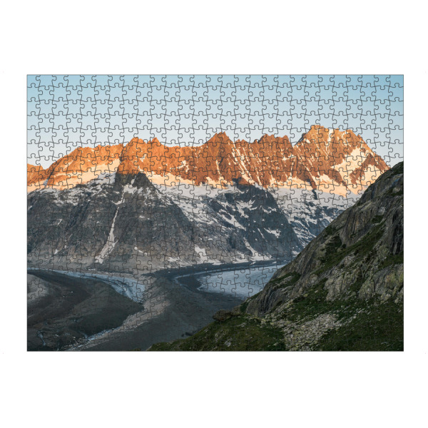 artboxONE Puzzle "Lauteraarhorn at dawn" artboxONE - Natur