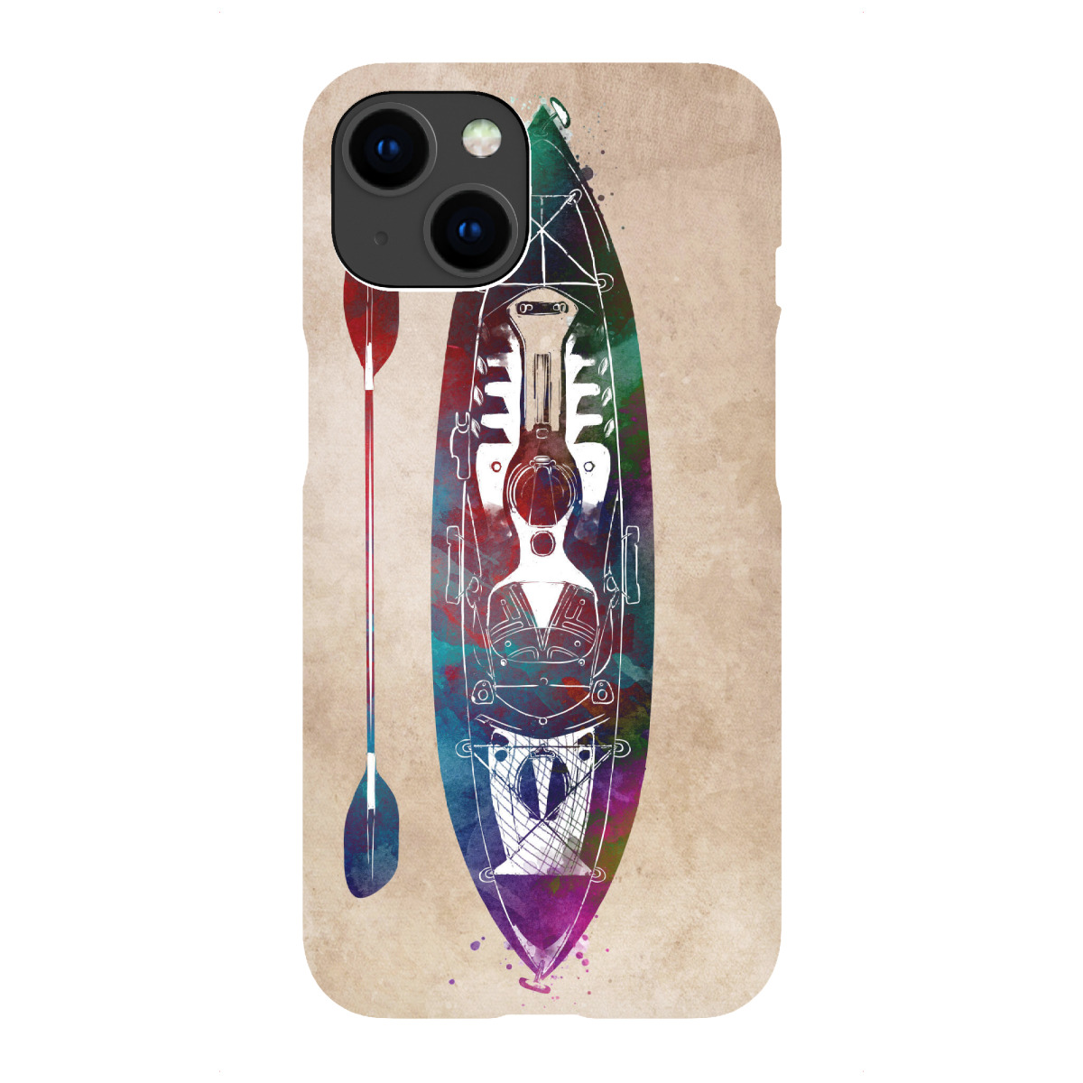 "Canoeing sport art"für iPhone - Premium-Case Handyhülle artboxONE