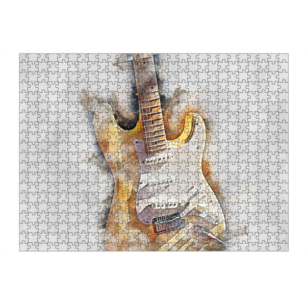 Puzzle Ravensburger "Electric guitar 2 (matart)" artboxONE - Musik