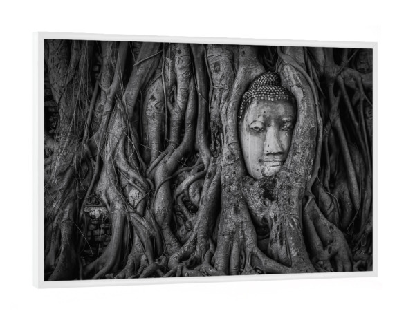 Poster mit weißem Rahmen "Ayutthaya" artboxONE - Städte,Natur,Reise,Reise / Asien,Reise / Länder