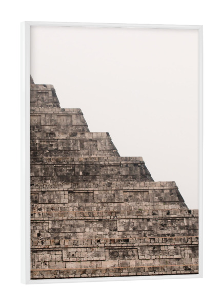 Poster mit weißem Rahmen "Mayan World in Mexico" artboxONE - Natur,Reise,Architektur,Reise / Länder