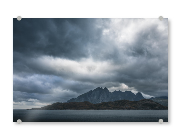 Acrylglasbild "Dramatic clouds" artboxONE - Natur