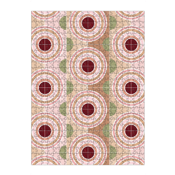 Puzzle Ravensburger "HoopsTiles" artboxONE - Abstrakt,Geometrie - Geometric pattern,Tiles,Target,Geometrie,Geometry,Formen,Abstract,Abstrakt