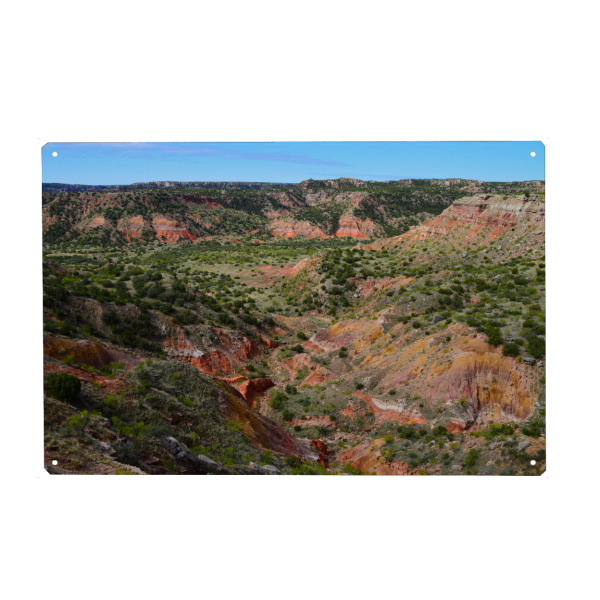 Metall Poster "Palo Duro Canyon, Texas" artboxONE - Natur,Reise,Reise / Länder