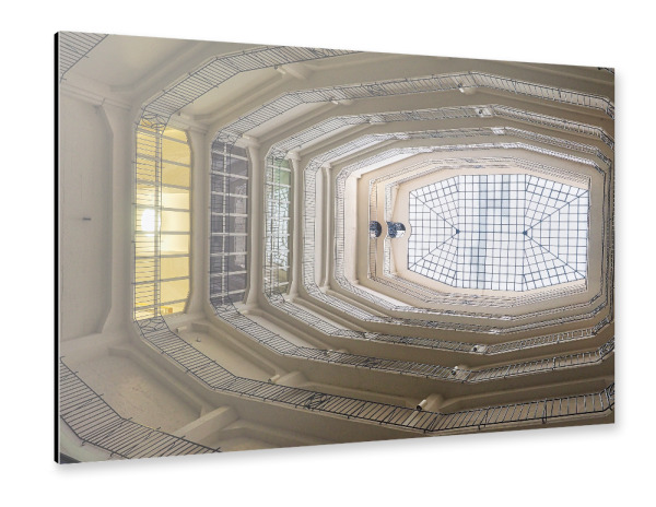 Alu-Dibond "Im Treppenhaus" 30x20 cm artboxONE