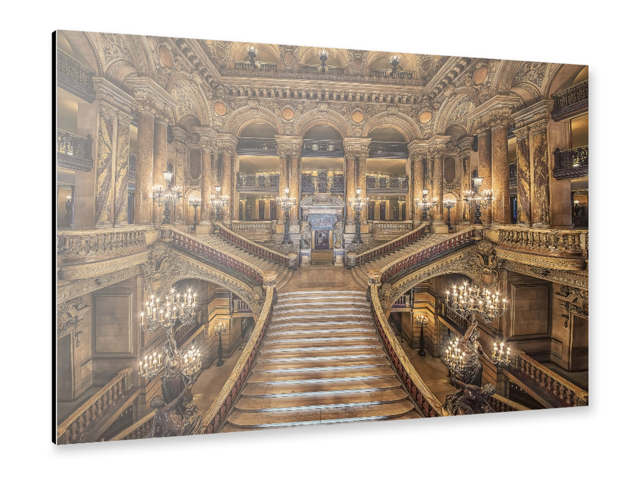 Alu-Dibond "Palais Garnier" 75x50 cm artboxONE