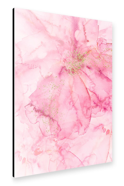 Alu-Dibond "Abstract Watercolor Floral" 30x20 cm artboxONE