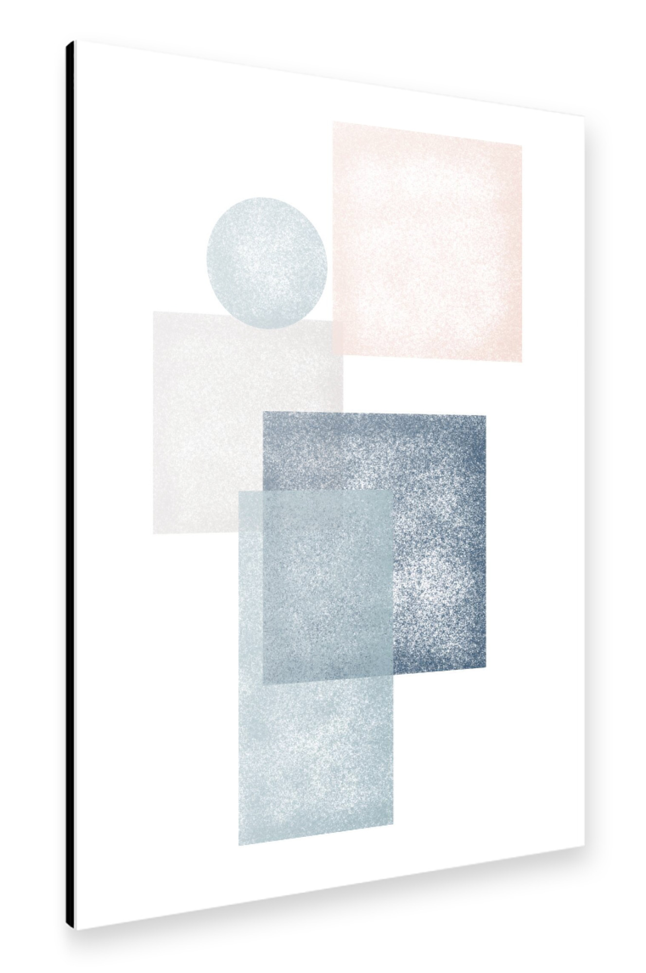 Alu-Dibond "TexturesRectanglesandsphere" 30x20 cm artboxONE