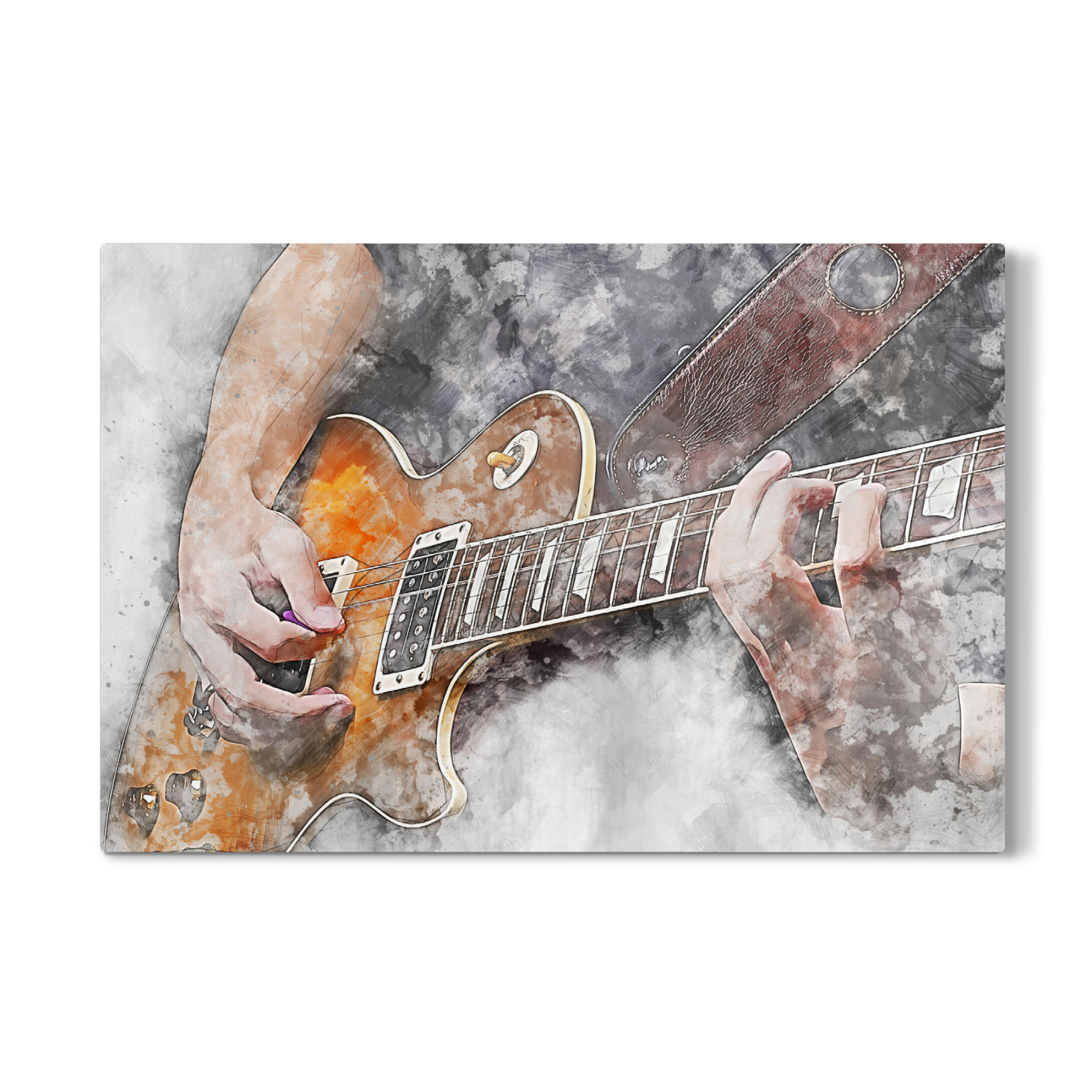 Galerie-Print "Electric guitar" 75x50 cm artboxONE
