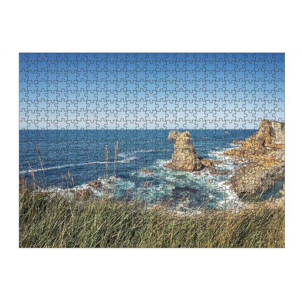 Puzzle Ravensburger "Coast in the north of Spain" artboxONE - Natur,Reise,Reise / Strand und Meer,Reise / Länder
