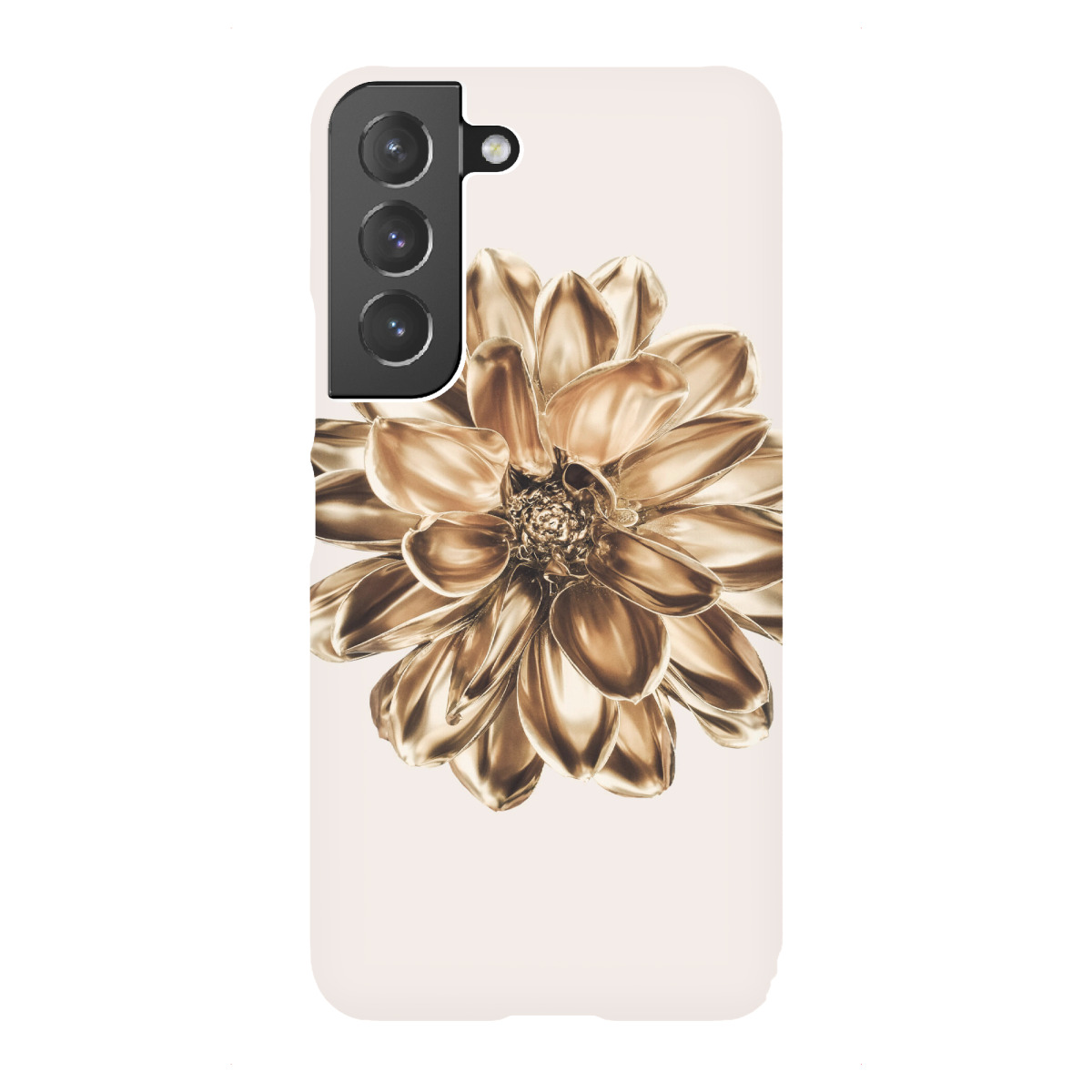 "Dahlie in Gold"für Samsung Galaxy - Premium-Case Handyhülle artboxONE