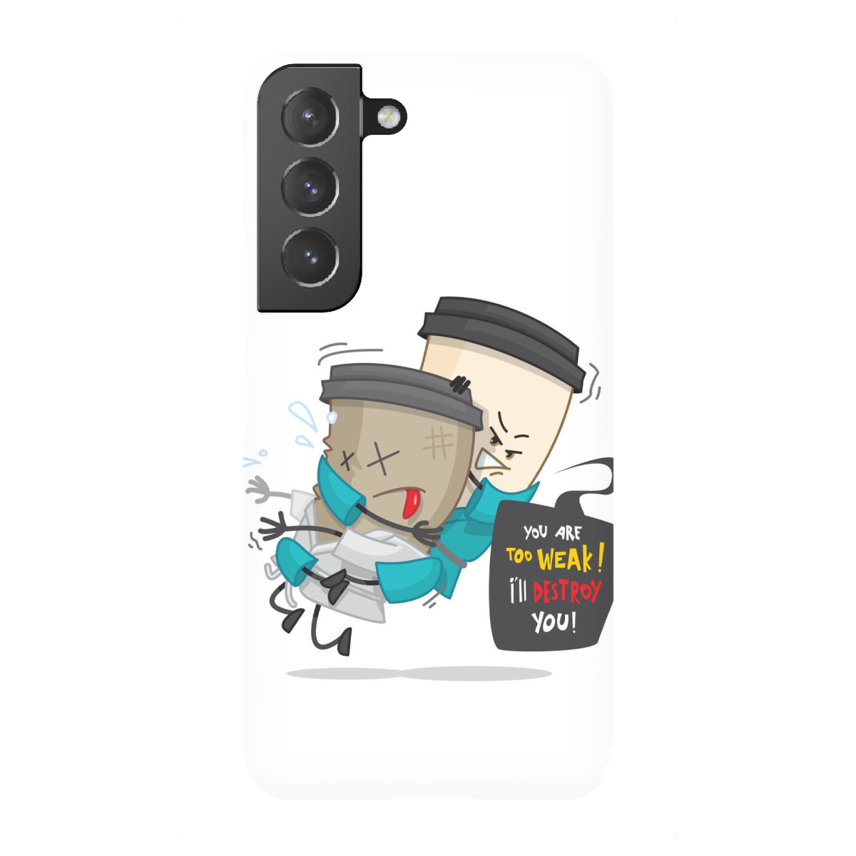 Samsung Galaxy "JiuJitsu Coffee" Premium-Case Handyhülle artboxONE