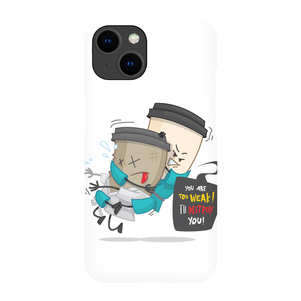 iPhone "JiuJitsu Coffee" Premium-Case Handyhülle artboxONE