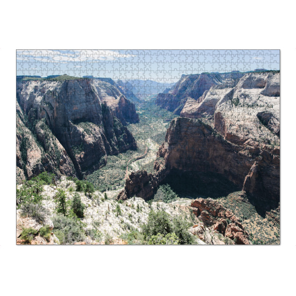 Puzzle Ravensburger "Observation Point panorama" artboxONE - Natur,Reise / Länder