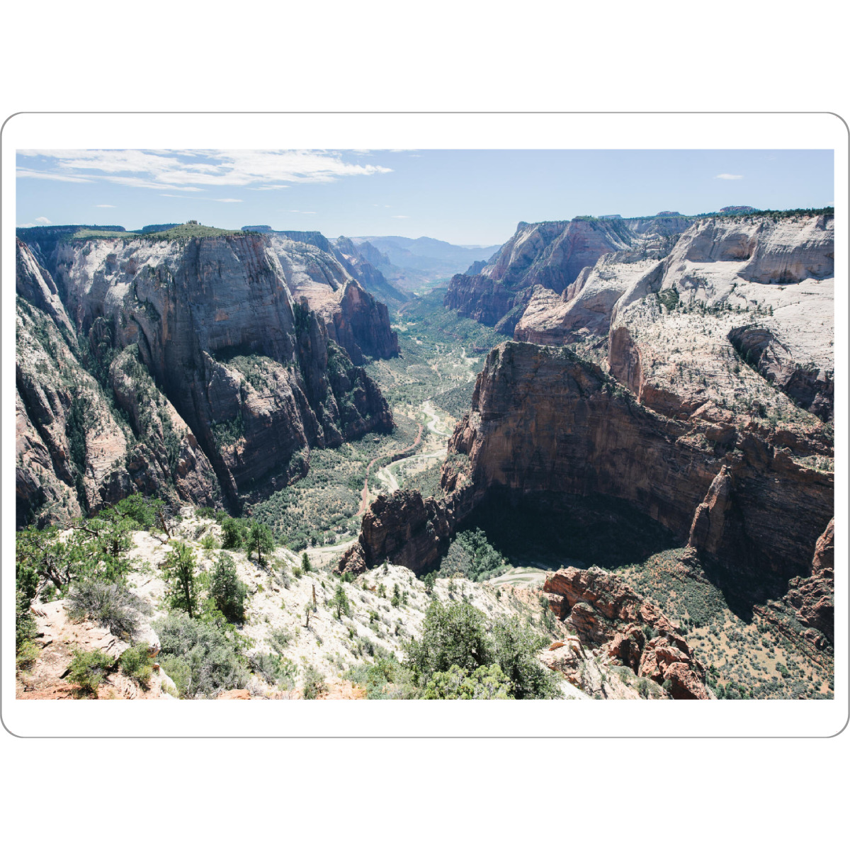Tischset "Observation Point panorama" artboxONE - Natur,Reise / Länder
