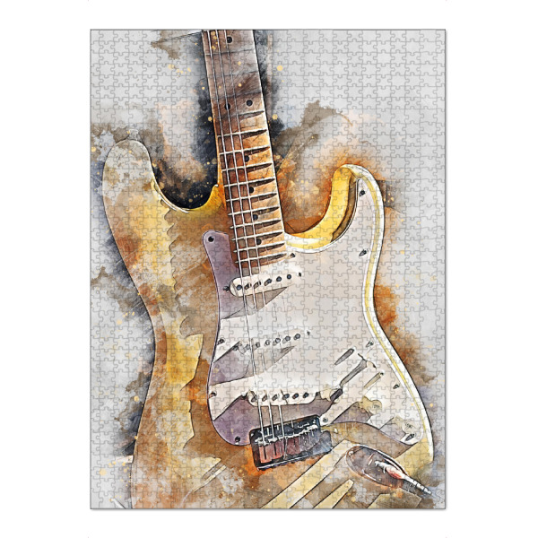 Puzzle Ravensburger "Electric guitar 4 (matart)" artboxONE - Musik