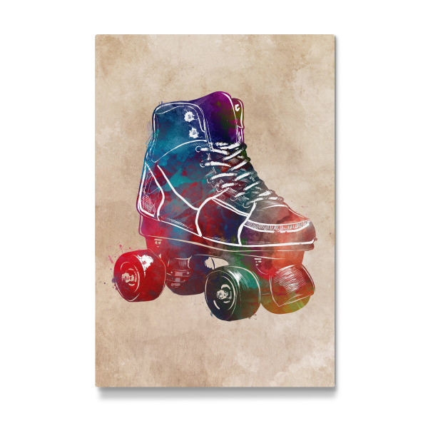 Galerie-Print "Roller skate sport art" 30x20 cm artboxONE