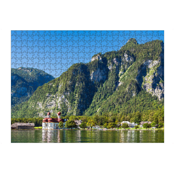 Puzzle Ravensburger "Sankt Bartholomä" artboxONE - Natur,Reise,Architektur