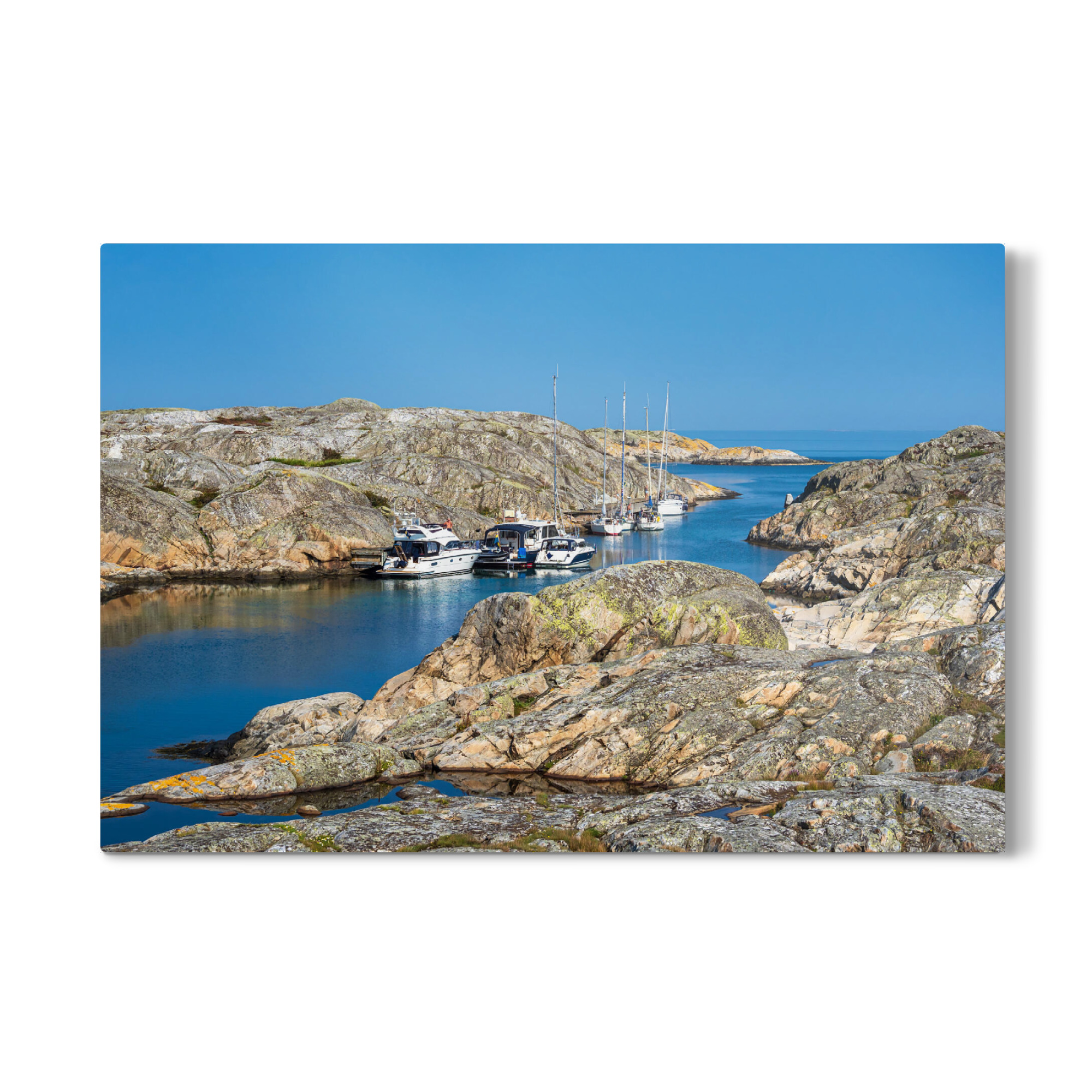 Galerie-Print "Segelboote in den Schären" 30x20 cm artboxONE