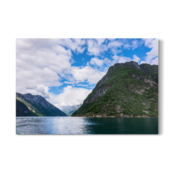 Galerie-Print "Geirangerfjord mit Berge" 30x20 cm artboxONE