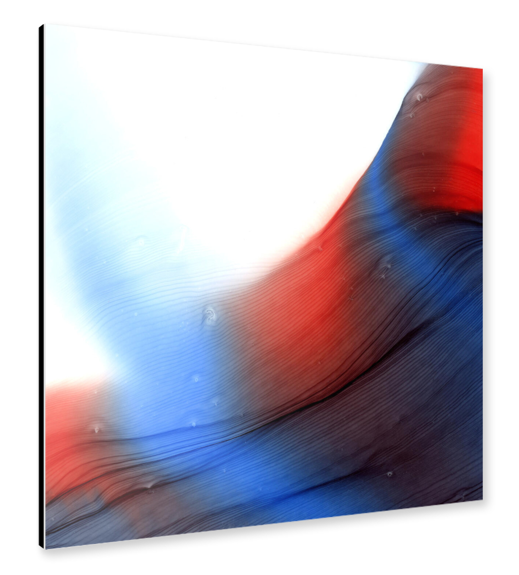 Alu-Dibond "Light then Dark" 30x30 cm artboxONE
