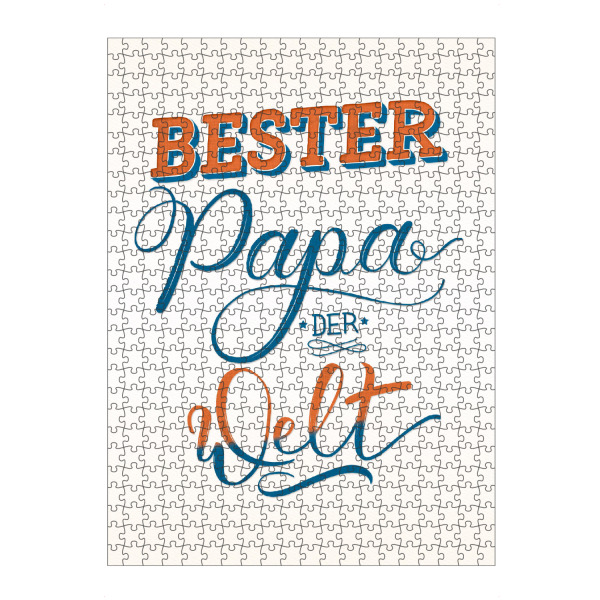 artboxONE Puzzle "Papa, ich hab dich lieb" artboxONE - Typografie,Für Papa
