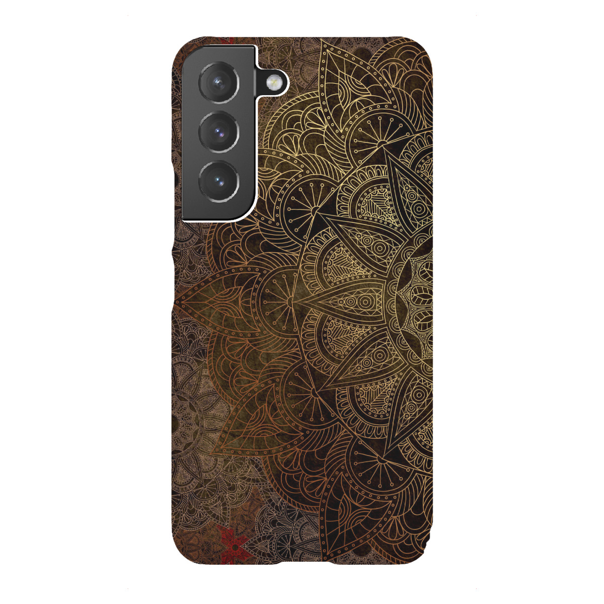 Samsung Galaxy "Mandala Bronze" Premium-Case Handyhülle artboxONE