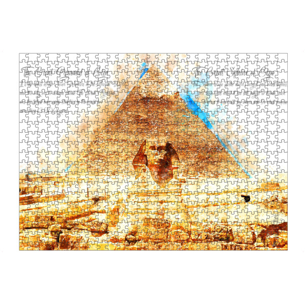 artboxONE Puzzle "Cheops Pyramide Aquarell" artboxONE - Architektur,Reise / Afrika