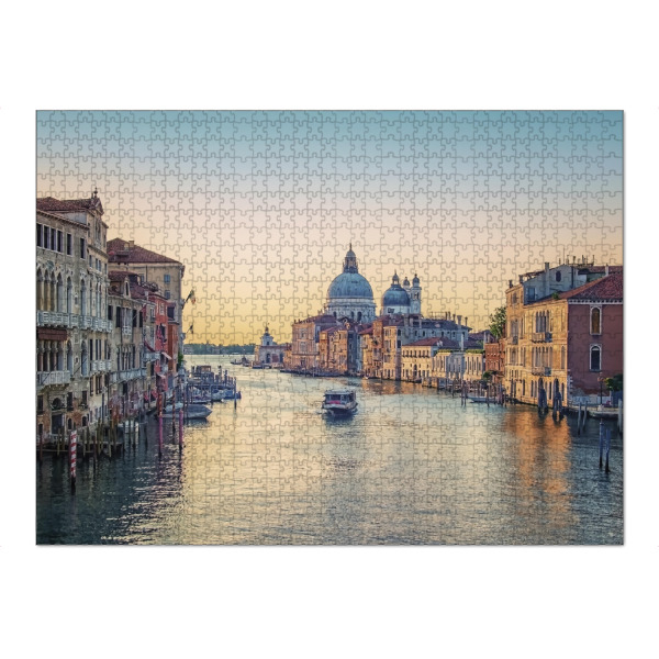 Puzzle Ravensburger "Romantic city" artboxONE - Städte,Reise,Architektur,Städte / Venedig,Reise / Länder