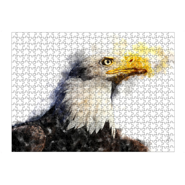 Puzzle Ravensburger "Adlerkopf" artboxONE - Natur,Tiere