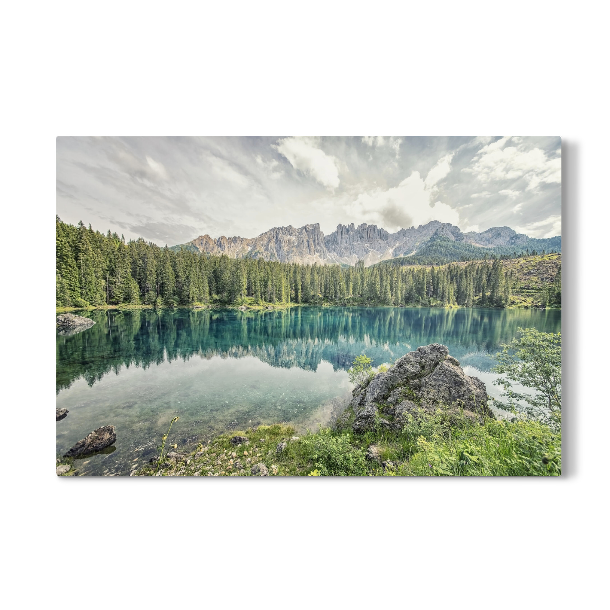 Galerie-Print "Carezza lake" 30x20 cm artboxONE
