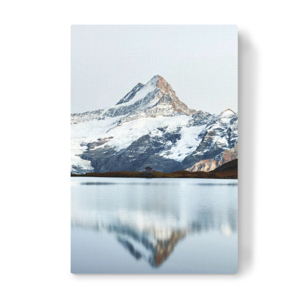 Leinwandbild "Schreckhorn mit dem Bachalpsee" artboxONE - Natur,Reise