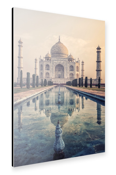 Alu-Dibond "Taj Mahal in the morning" 30x20 cm artboxONE