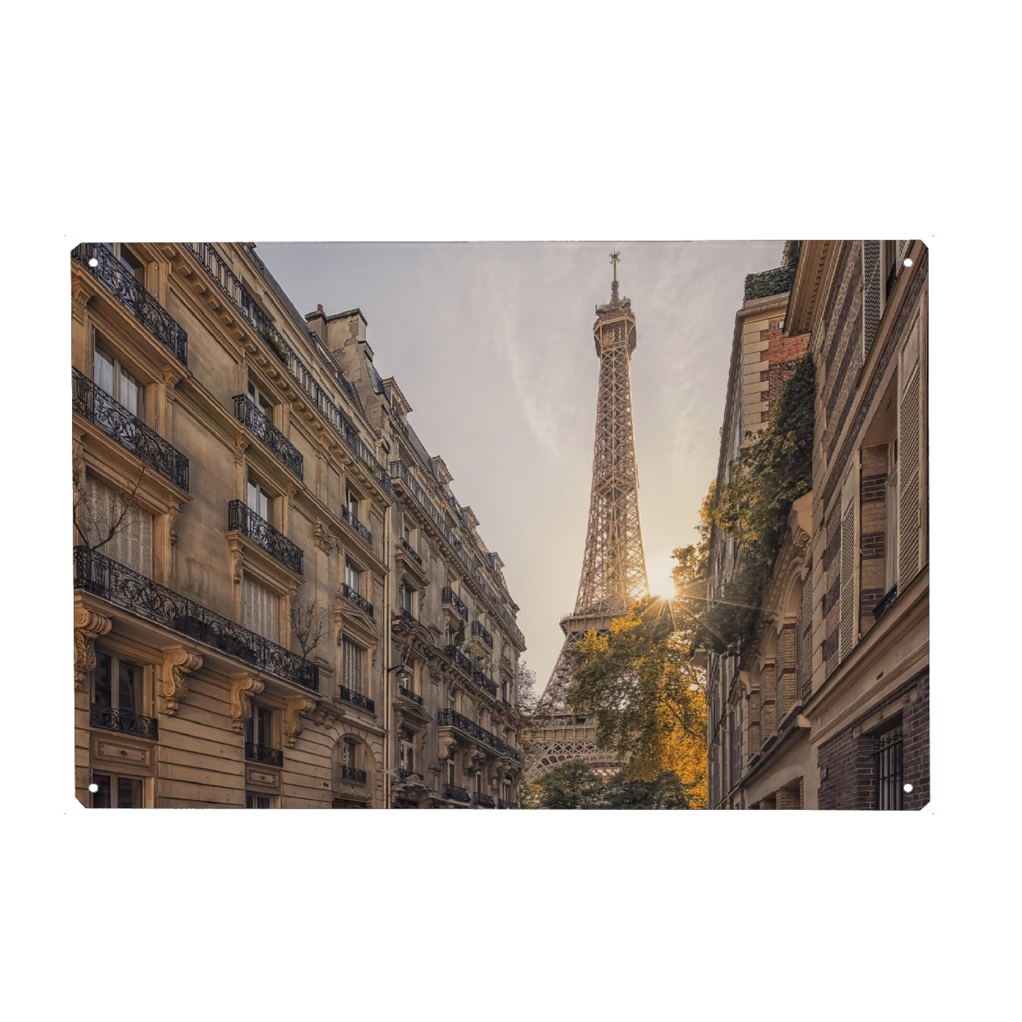 Holzbild "Parisian view" artboxONE - Städte,Reise,Architektur,Städte / Paris,Reise / Länder