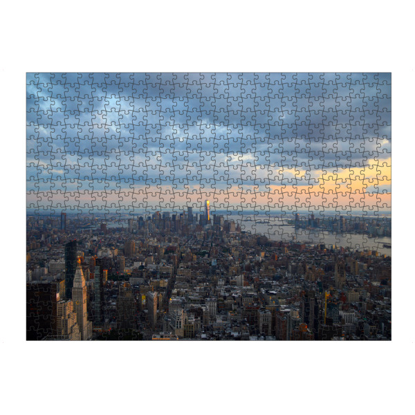 artboxONE Puzzle "New York Manhattan at Sunset" artboxONE - Städte / New York,Reise,Reise / Länder