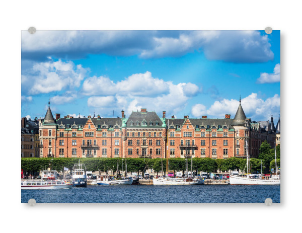 Acrylglasbild "Gebäude in Stockholm" artboxONE - Reise,Architektur,Reise / Länder,Städte / Stockholm