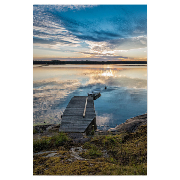 Poster "Steg an der Ostsee" artboxONE - Natur,Reise,Reise / Strand und Meer,Reise / Länder