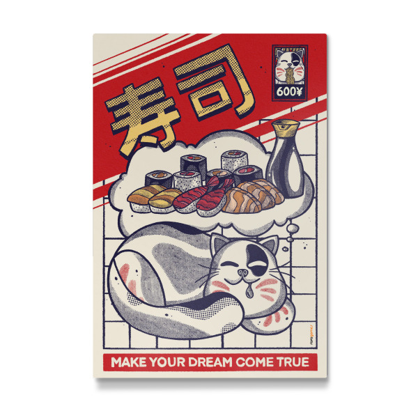 Galerie-Print "Dreaming About Sushi" 30x20 cm artboxONE