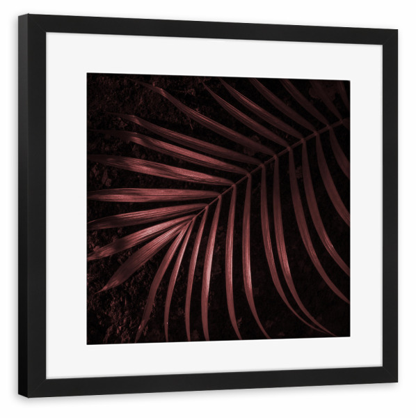Poster mit Rahmen schwarz "Copper" artboxONE - Natur,Abstrakt