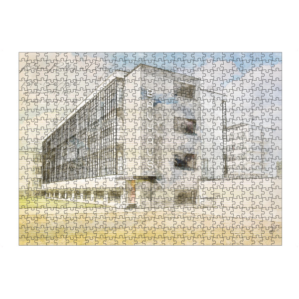 Puzzle Ravensburger "Bauhaus" artboxONE - Städte,Architektur