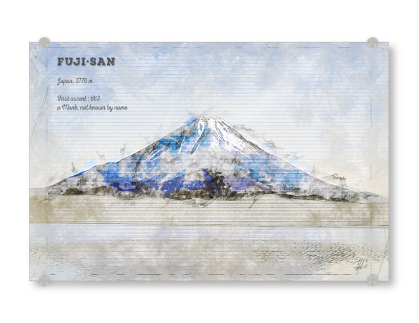 Acrylglasbild "Fuji Mountain" artboxONE - Natur,Reise / Asien