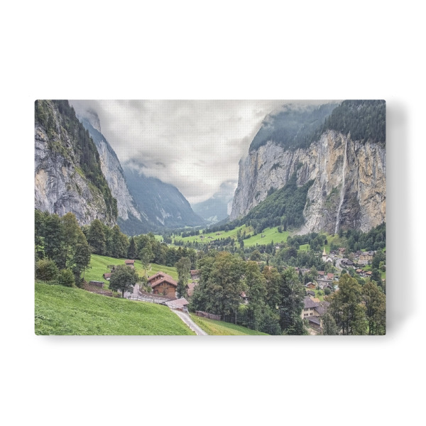Leinwandbild "Lauterbrunnen" artboxONE - Natur,Reise,Reise / Länder