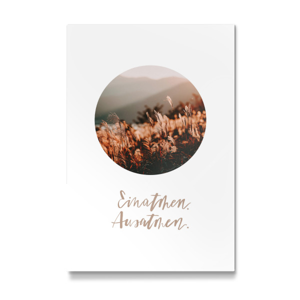 Galerie-Print "Einatmen, ausatmen" 30x20 cm artboxONE