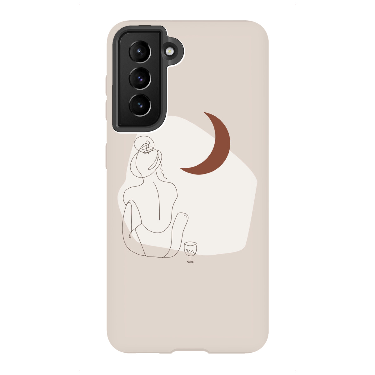 Line Art Girl Abstract Als Phone Cases Bei Artboxone Kaufen