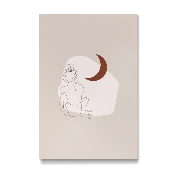 Galerie-Print "Line Art Girl abstract" 30x20 cm artboxONE